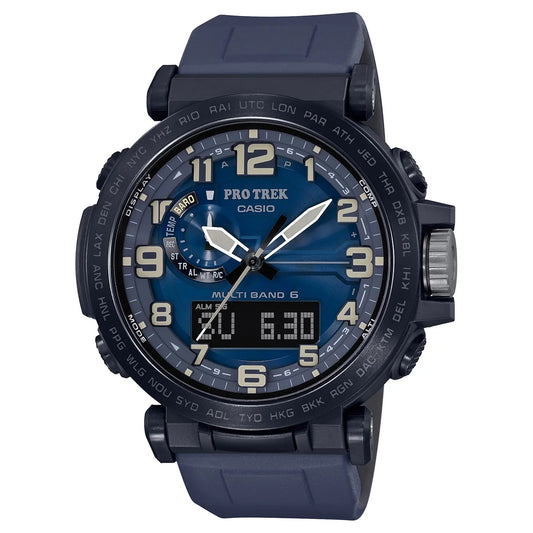 CASIO-PRO-TREK-MONTRE-HOMME-BLEU-JAUNE-WATCH-MEN-BLUE-YELLOW-COSTCO-131291-PRW6600Y
