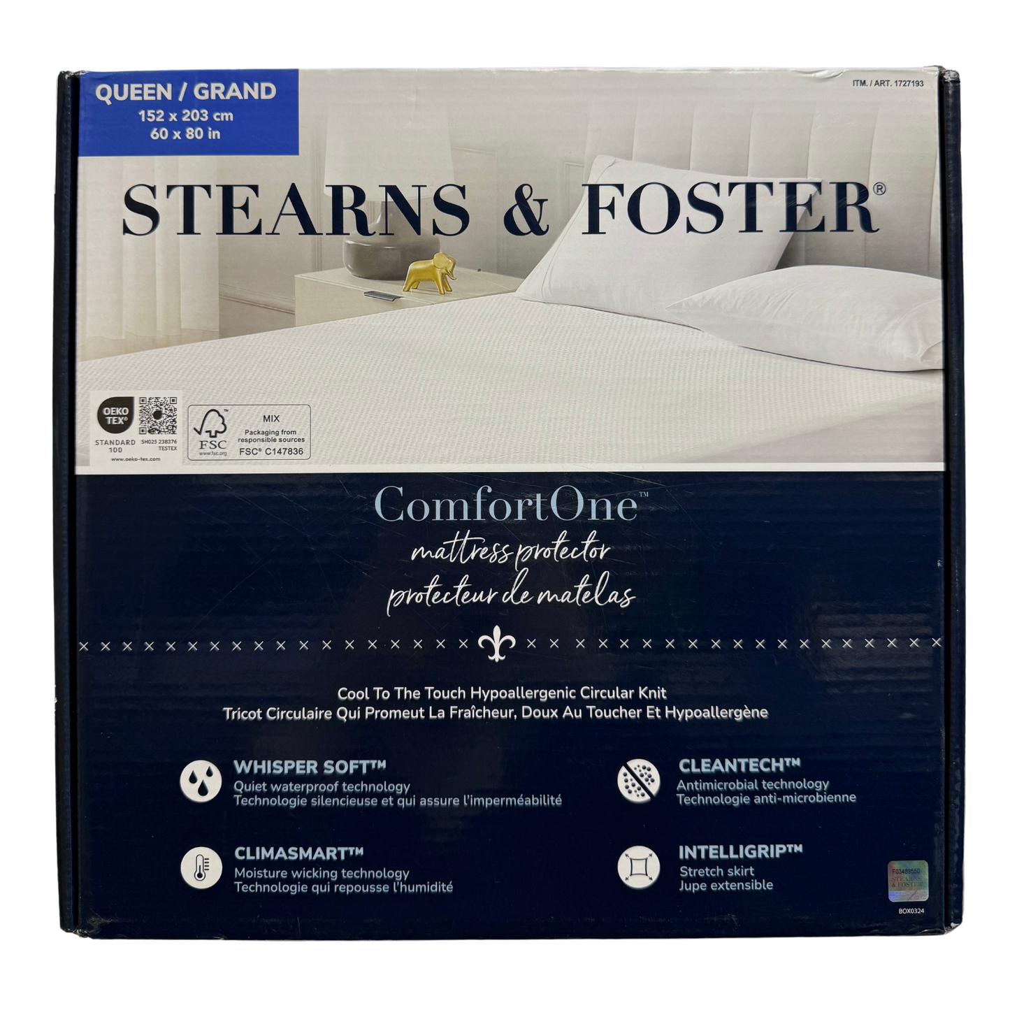STEARNS & FOSTER - ComfortOne Mattress Protector