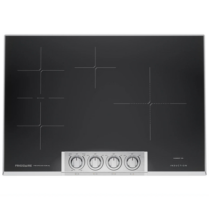FRIGIDAIRE PROFESSIONNEL - Table de Cuisson à 4 Brûleurs à Induction en Acier Inoxydable de 30 po *Boite Ouverte*-30 in. Stainless Steel Induction 4 Burner Cooktop-costco-1920151