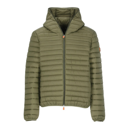 SAVE THE DUCK - Veste Matelassée à Capuche Donald pour Homme