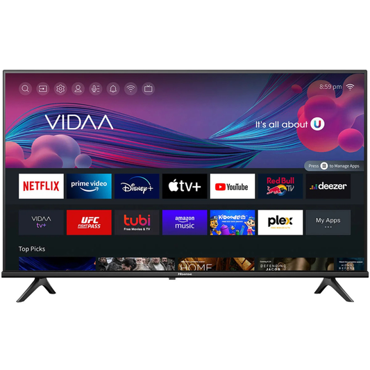 HISENSE -Téléviseur Intelligent LED HD A4KV de 32 po *Boite Ouverte*-SMART-TV-COSTCO-8686032-32A4KV