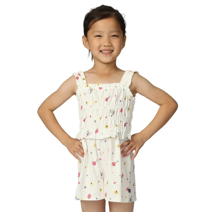 GAP KIDS -  Ensemble Robe et Combinaison pour Fille-Girls-Dress-And-Romper-Set-Mauve-Violet-Crème-Purple-Cream-4005555