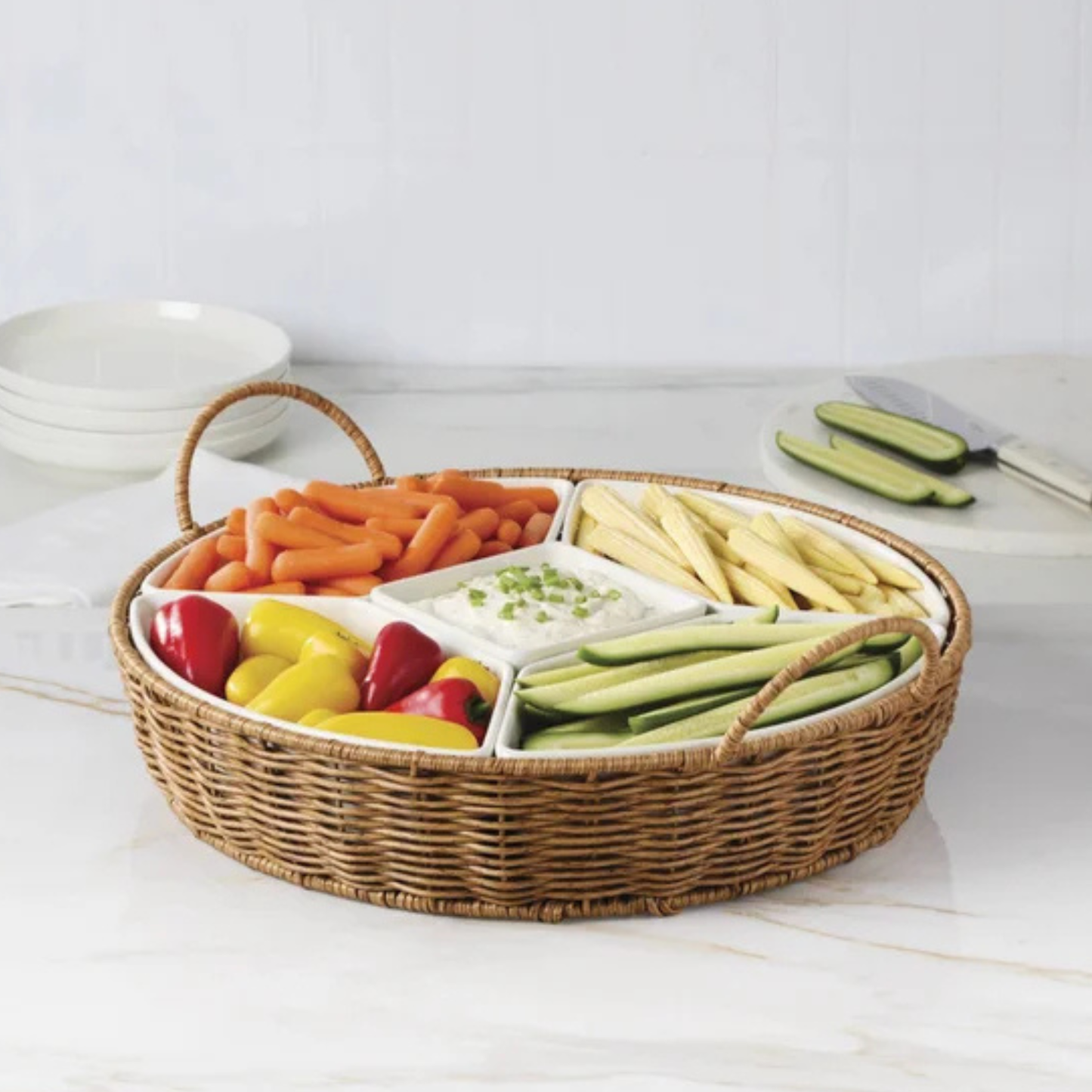 LENOX - Ensemble de Service 6 Pièces Oneida-6-piece-serving-set-grès-stoneware-1901792