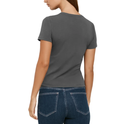 BANANA REPUBLIC - Paquet de 2 Chandails Manches Courtes pour Femme-womens-2-pack-Short-Sleeve-T-Shirt-Bleu-Marine-Gris-Blue-Navy-Grey-1975770-1982716