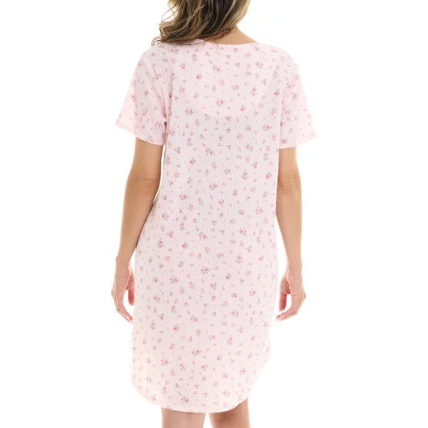 FLORA NIKROOZ - Ensemble de 2 Robes de Nuit pour Femme-Womens-2-Pack-Sleep-Dress-Rose-Noir-Pink-Black-2765220-1978785