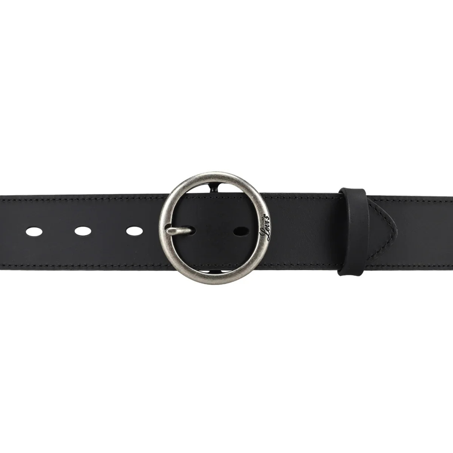LEVI'S - Ceinture en cuir pour Femme-Womens-Leather-Belt-Noir-Black-1955336-1974935