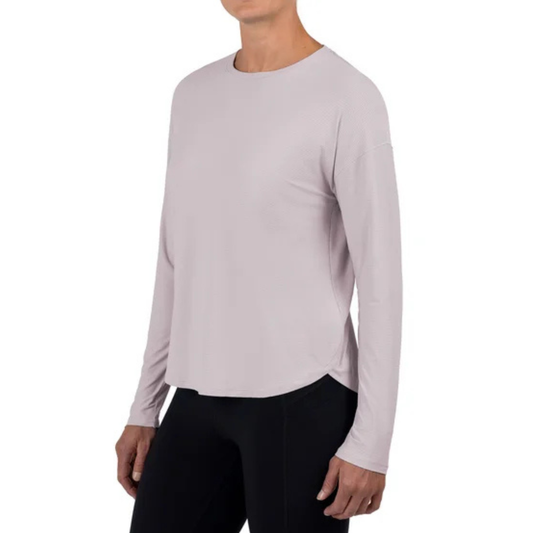 TUFF ATHLETICS - Chandail de Sport pour Femme-Womens-Long-Sleeve-Active-Top-Mauve-Lilas-Purple-Lilac-1934880- 1962844