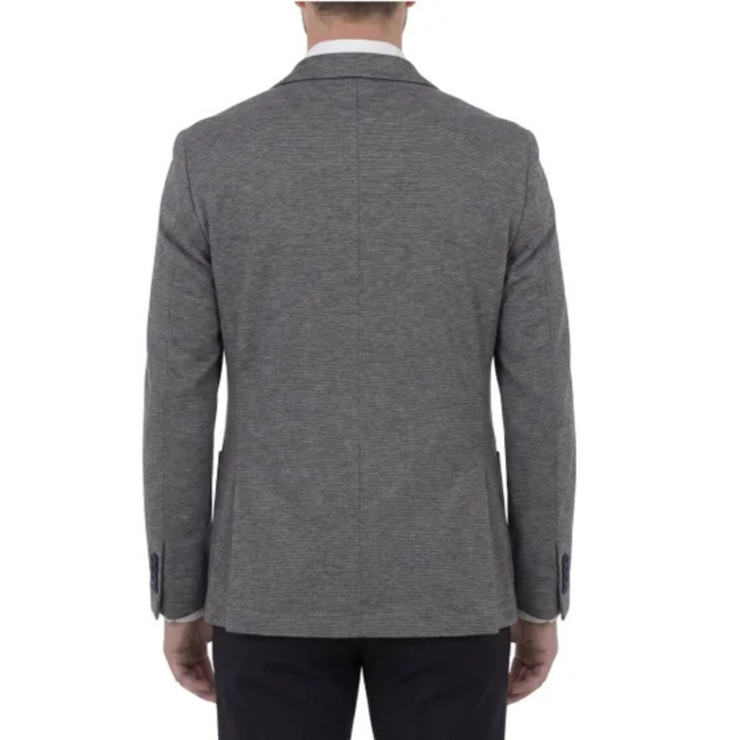 VICTOR EMMANUEL - Veston de Sport en tricot pour Homme-Mens-Knit-Sport-Blazer-Gris-Grey-1998033-1998027