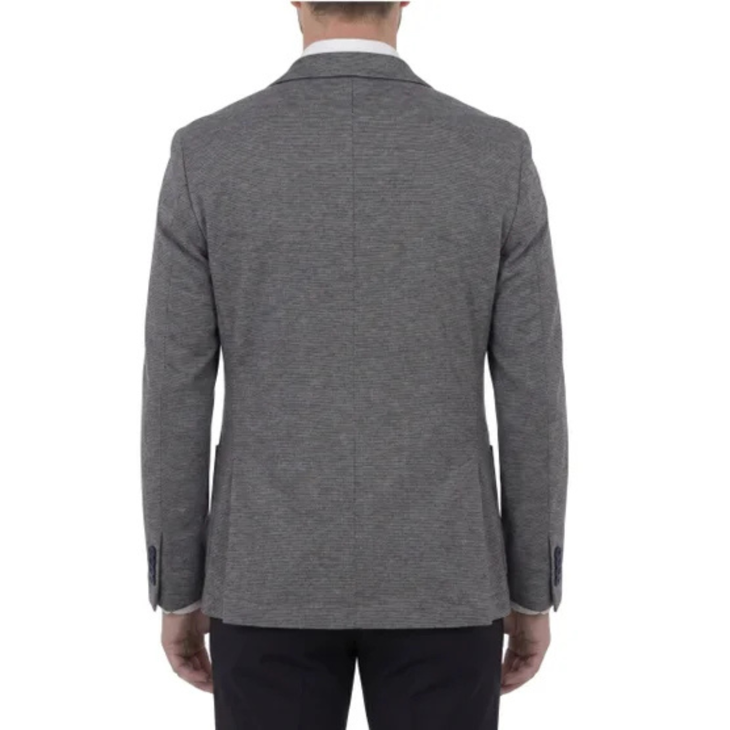 VICTOR EMMANUEL - Veston de Sport en tricot pour Homme-Mens-Knit-Sport-Blazer-Gris-Grey-1998033-1998027