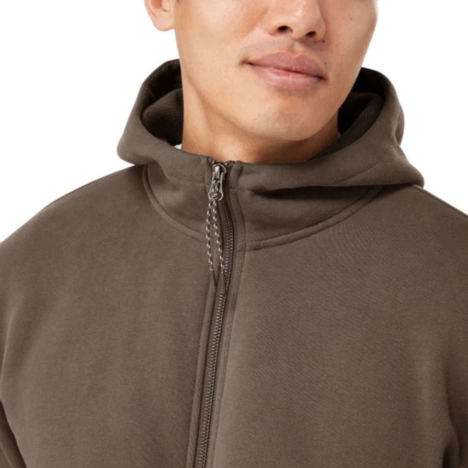 KIRKLAND SIGNATURE -  Veste à Capuche pour Homme- Mens-Full-Zip-Hoodie-Brun-Brown-7771547-1878535