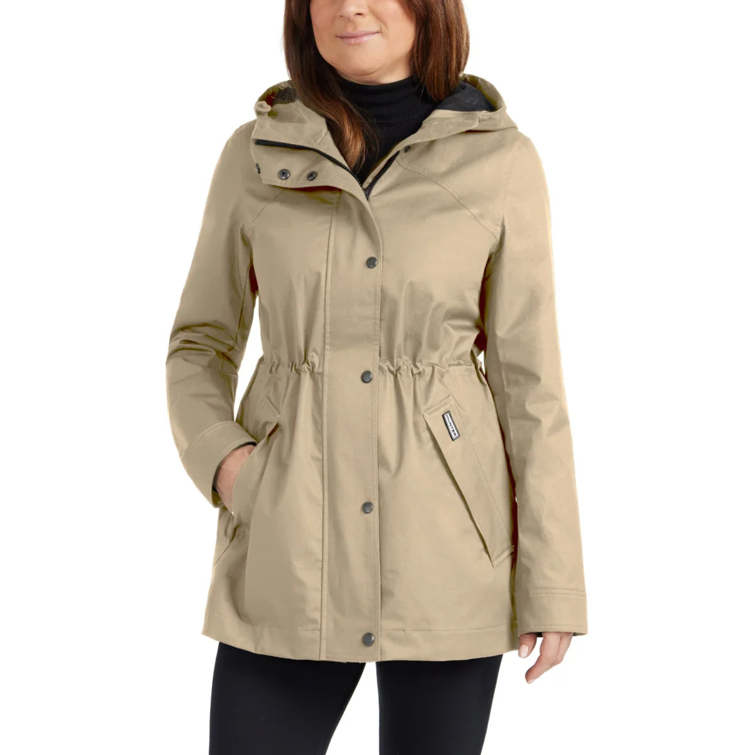 HUNTER - Manteau de Pluie pour Femme-women's-rain-jacket-costco-5624440-beige