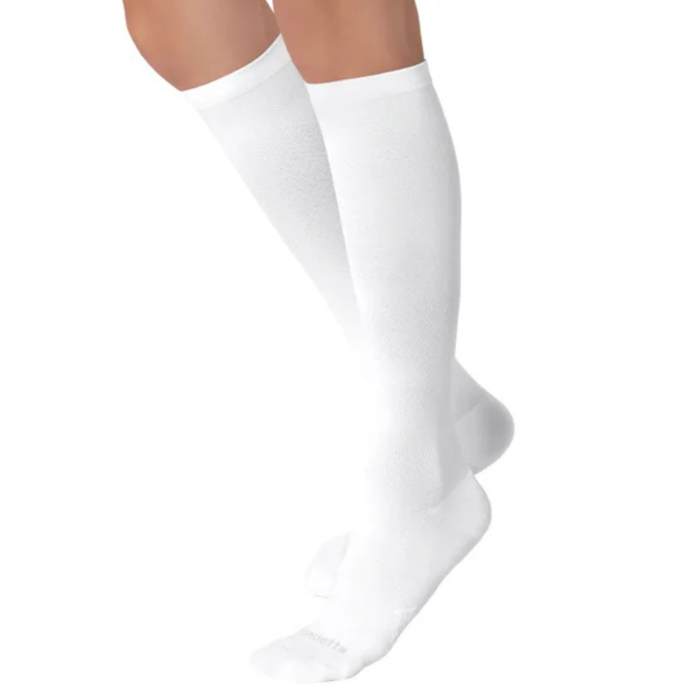 MONDETTA - Paquet de 3 Paires de Chaussettes de Compression pour Femme-womens-3-pack-support-compression-sock-1977177-2009630-Blanc-Noir-Gris-White-black-grey