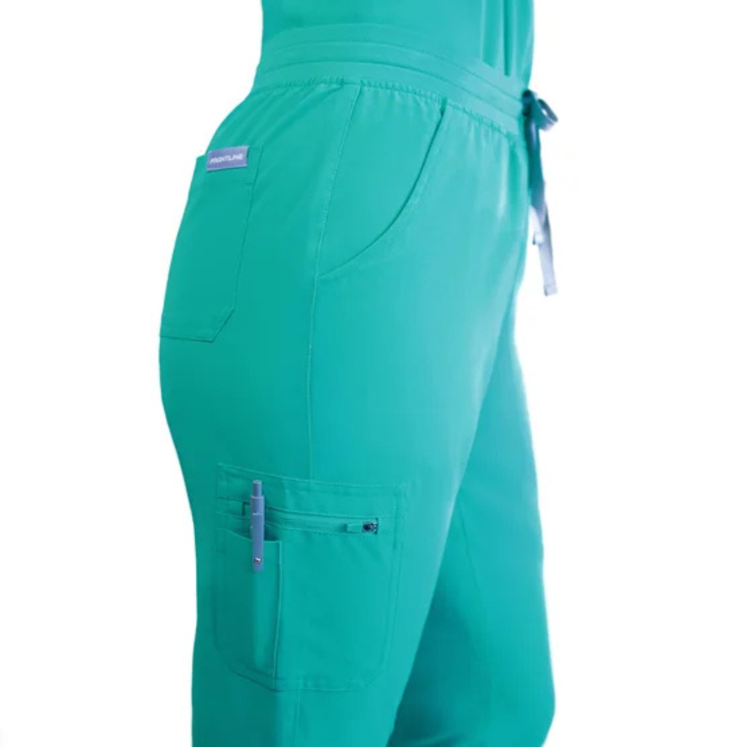 FRONTLINE - Pantalon d'Uniforme Médical pour Femme-Womens-Scrub-vert-Sarcelle-Green-Teal-1950252-1950241