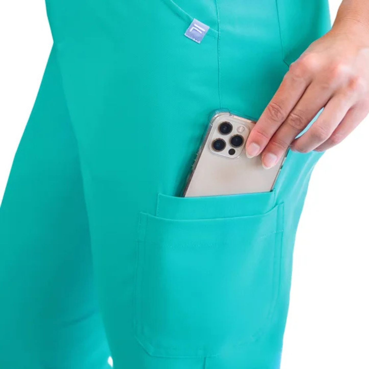 FRONTLINE - Pantalon d'Uniforme Médical pour Femme-Womens-Scrub-vert-Sarcelle-Green-Teal-1950252-1950241