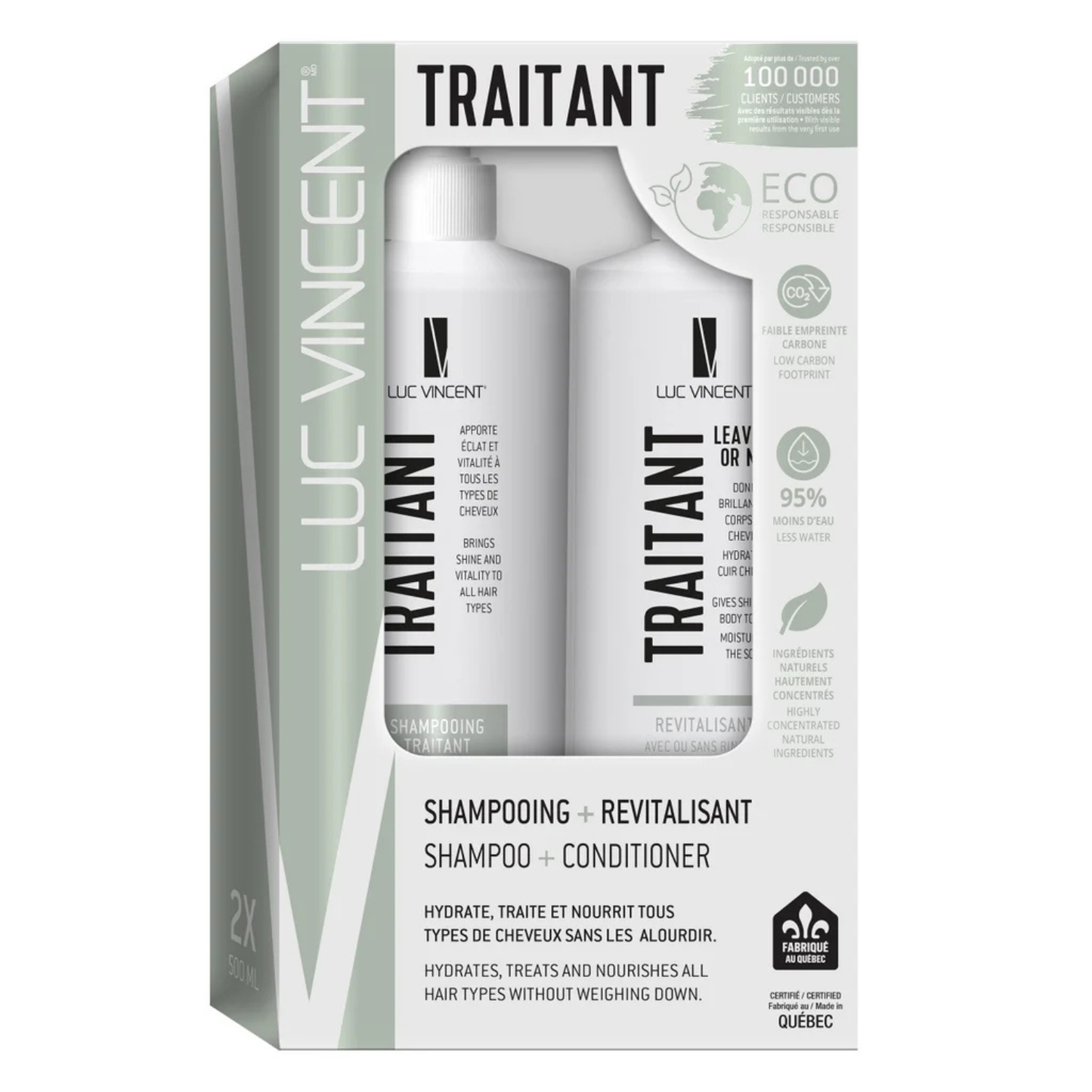 LUC VINCENT - Ensemble Shampooing et Revitalisant Traitant-Treatment-Shampoo-and-Conditionner-Kit-Fabriqué-au-Made-in-Québec-1971422-