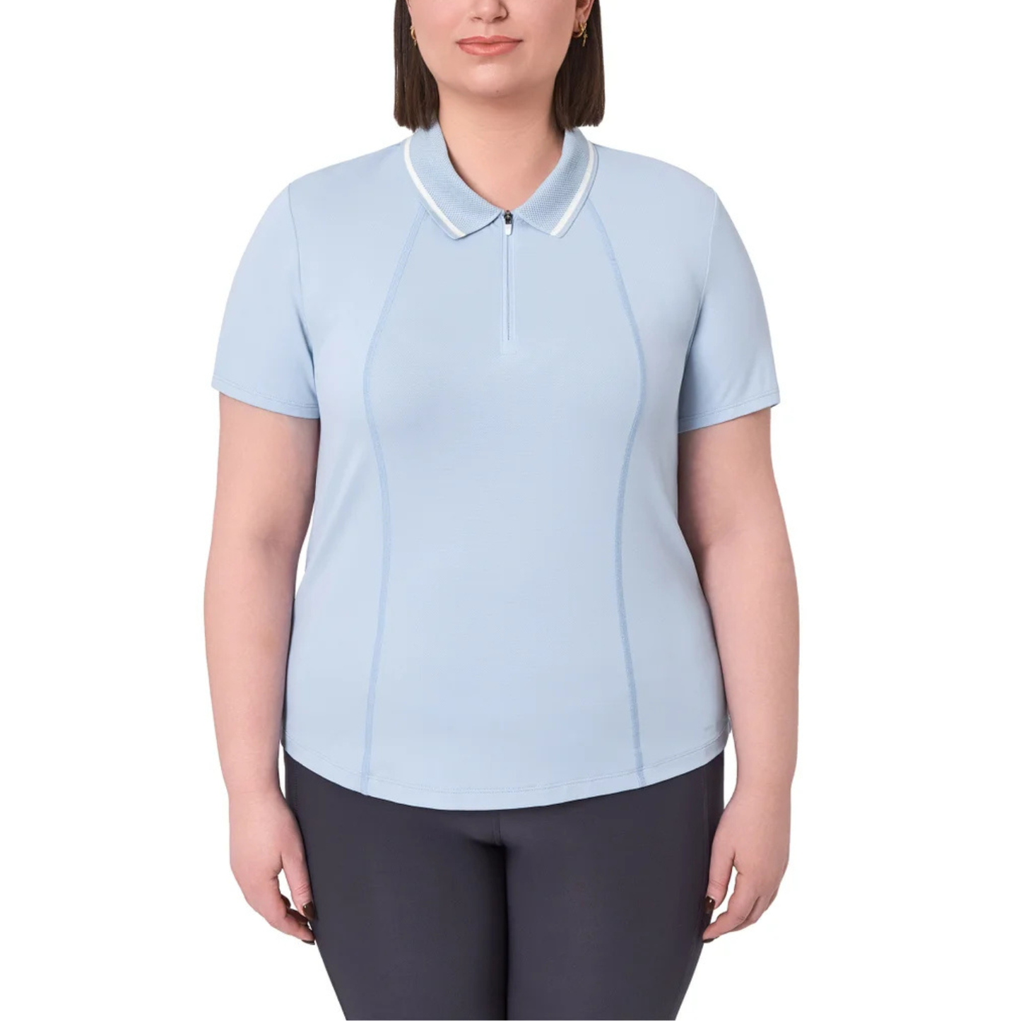 MONDETTA - Polo pour Manches Courtes  Femme-Womens-Short-Sleeve-Polo-bleu-blue-1903731-1916311
