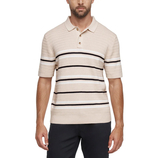BANANA REPUBLIC - Polo Manches Courtes pour Homme-Mens-Short-Sleeve-Polo-Beige-1997367-1968278
