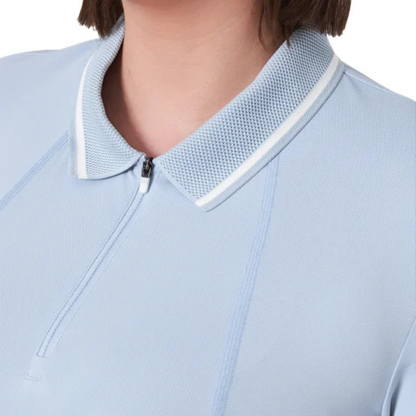 MONDETTA - Polo pour Manches Courtes  Femme-Womens-Short-Sleeve-Polo-bleu-blue-1903731-1916311