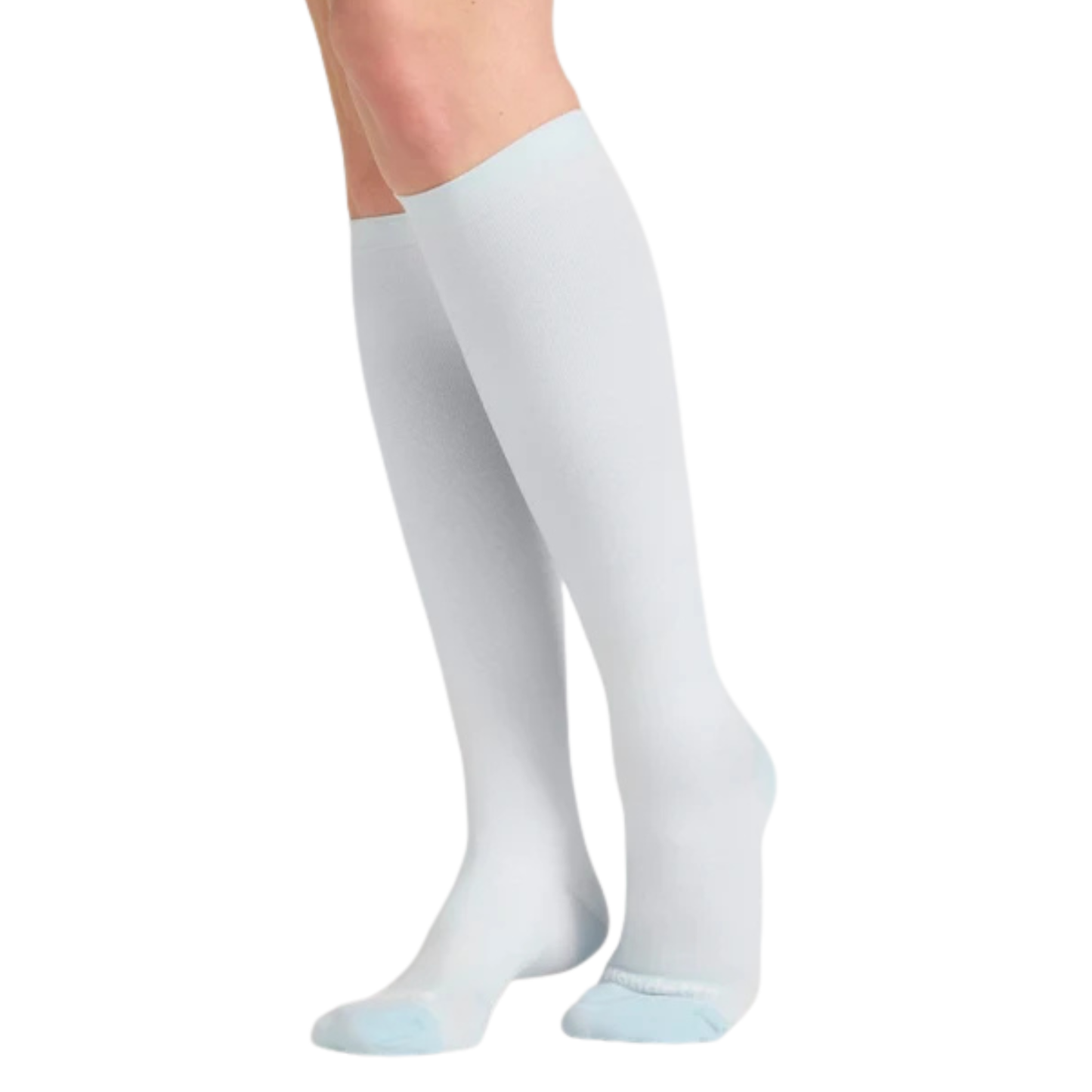 MONDETTA - Paquet de 3 Paires de Chaussettes de Compression pour Femme-womens-3-pack-support-compression-sock-1977177-2009630-Bleu-crème-brun-blue-cream-brown