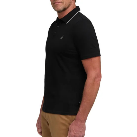 NAUTICA - Polo Manches Courtes pour Homme-Mens-Short-Sleeve-Polo-Noir-Black-1958505-1925093