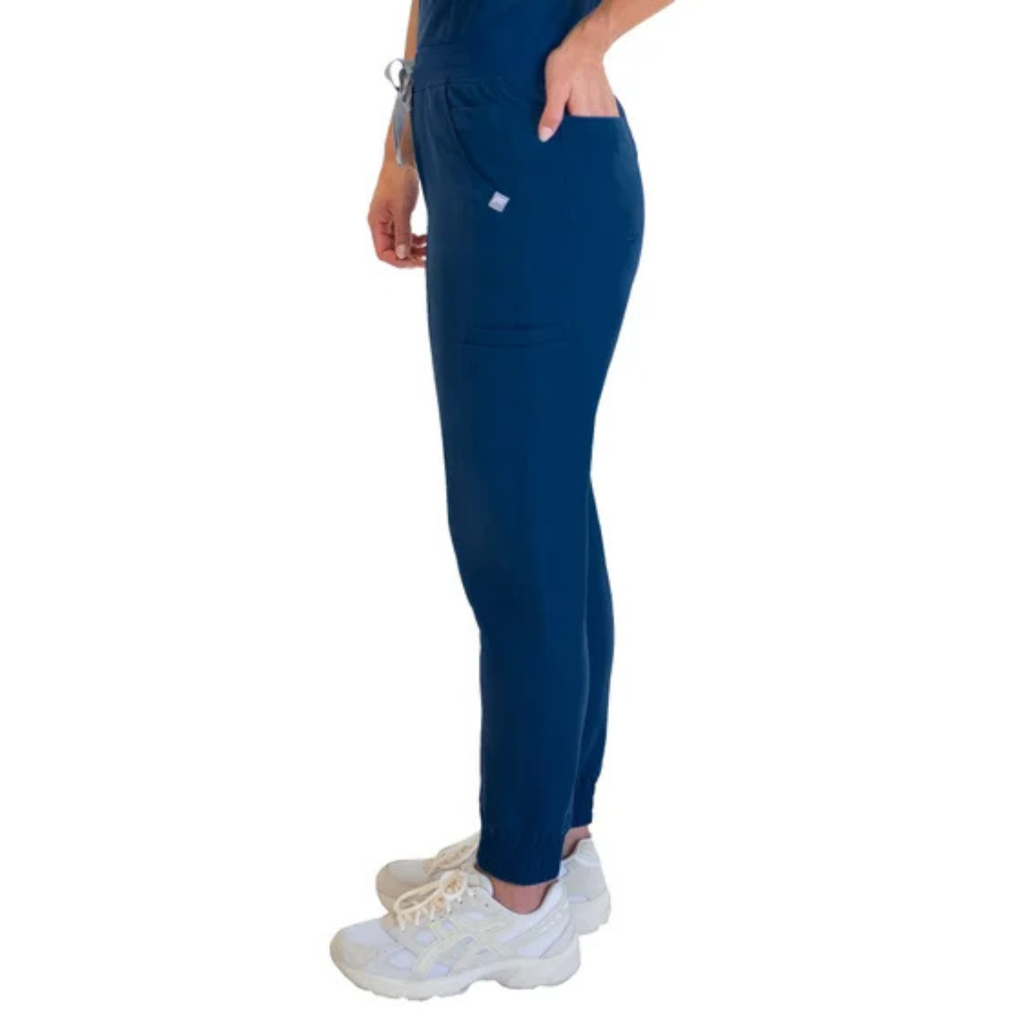 FRONTLINE - Pantalon d'Uniforme Médical pour Femme-Womens-Scrub-Bleu-Marine-Blue-Navy-1950240-