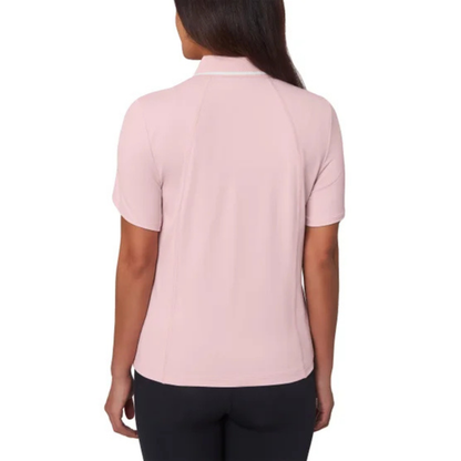 MONDETTA - Polo Manches Courtes pour Femme-Womens-Short-Sleeve-Polo-Rose-Pink-1903731-1916312