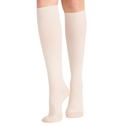 MONDETTA - Paquet de 3 Paires de Chaussettes de Compression pour Femme-womens-3-pack-support-compression-sock-1977177-2009630-Bleu-crème-brun-blue-cream-brown
