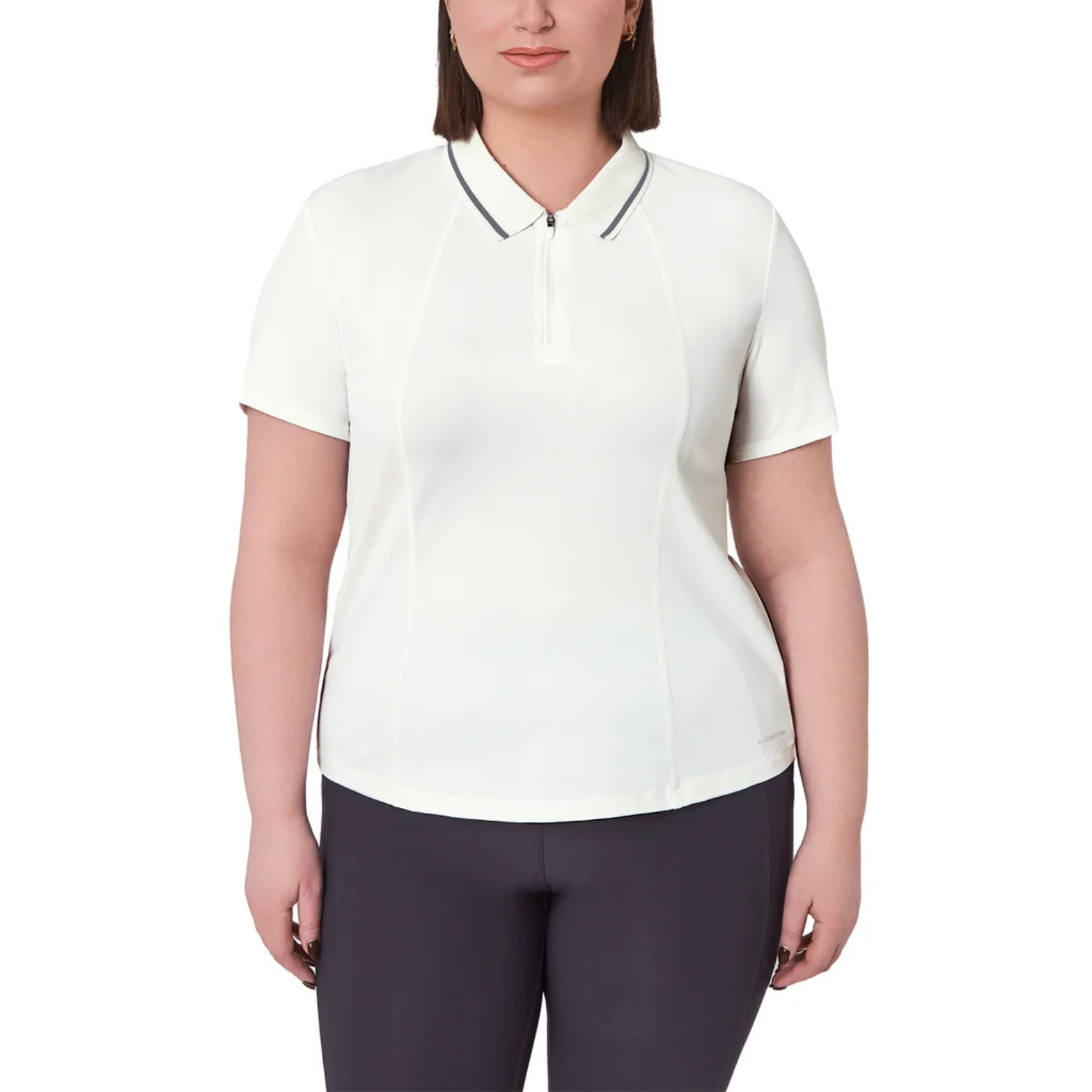 MONDETTA - Polo Manches Courtes pour Femme-Womens-Short-Sleeve-Polo-Blanc-white-1903731-1916313