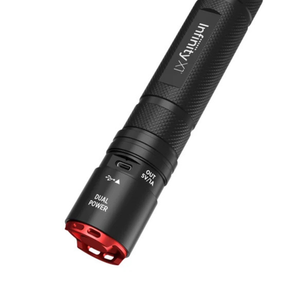 INFINITY X1 - Lampe de Poche à Alimentation Hybride 7000 Lumens-Dual-Power-Flashlight-1806405