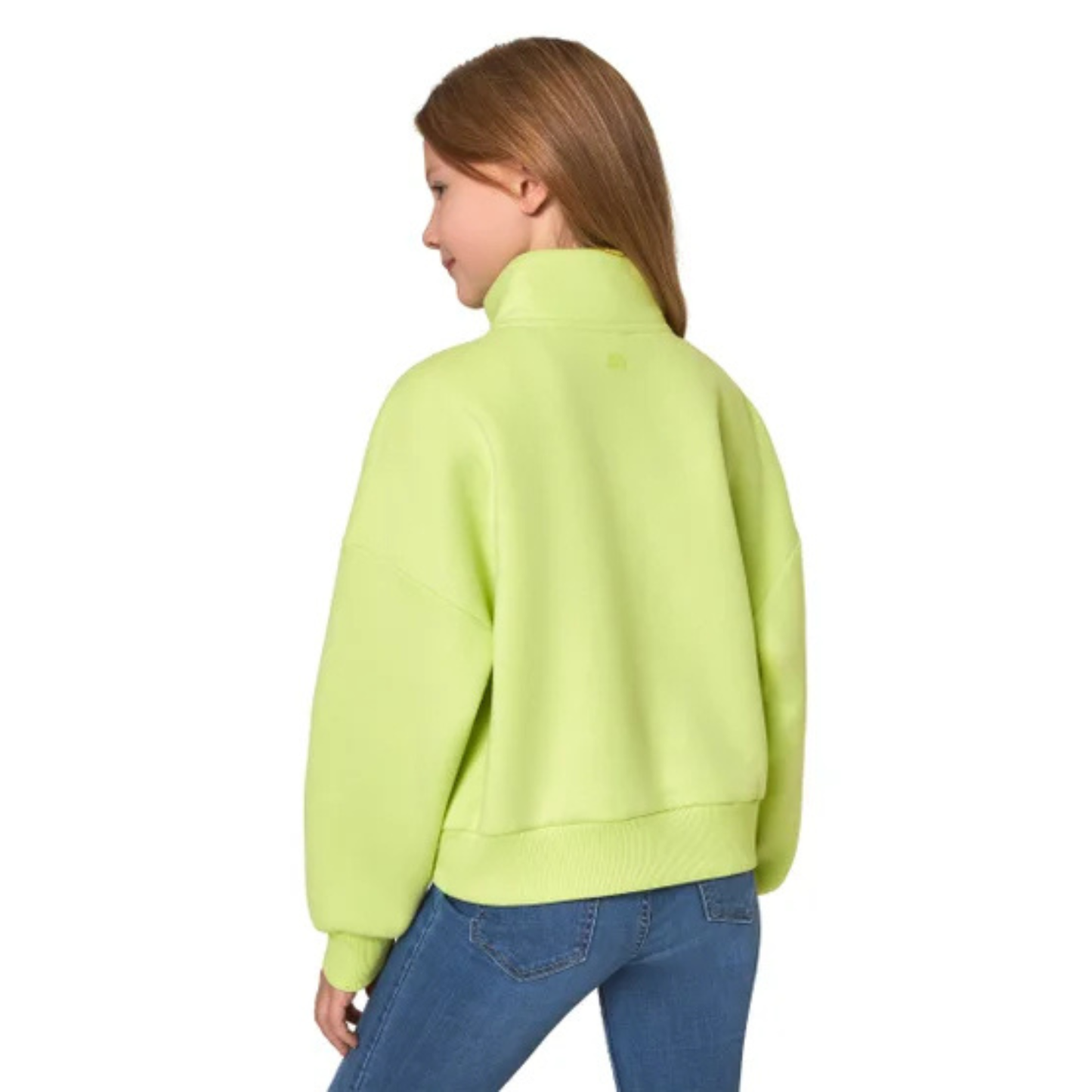 MONDETTA - Haut Polaire à Glissière un Quart pour Fille-Girls-1/4-Zip-Fleece-Top-Vert-Green-1882626-1965276