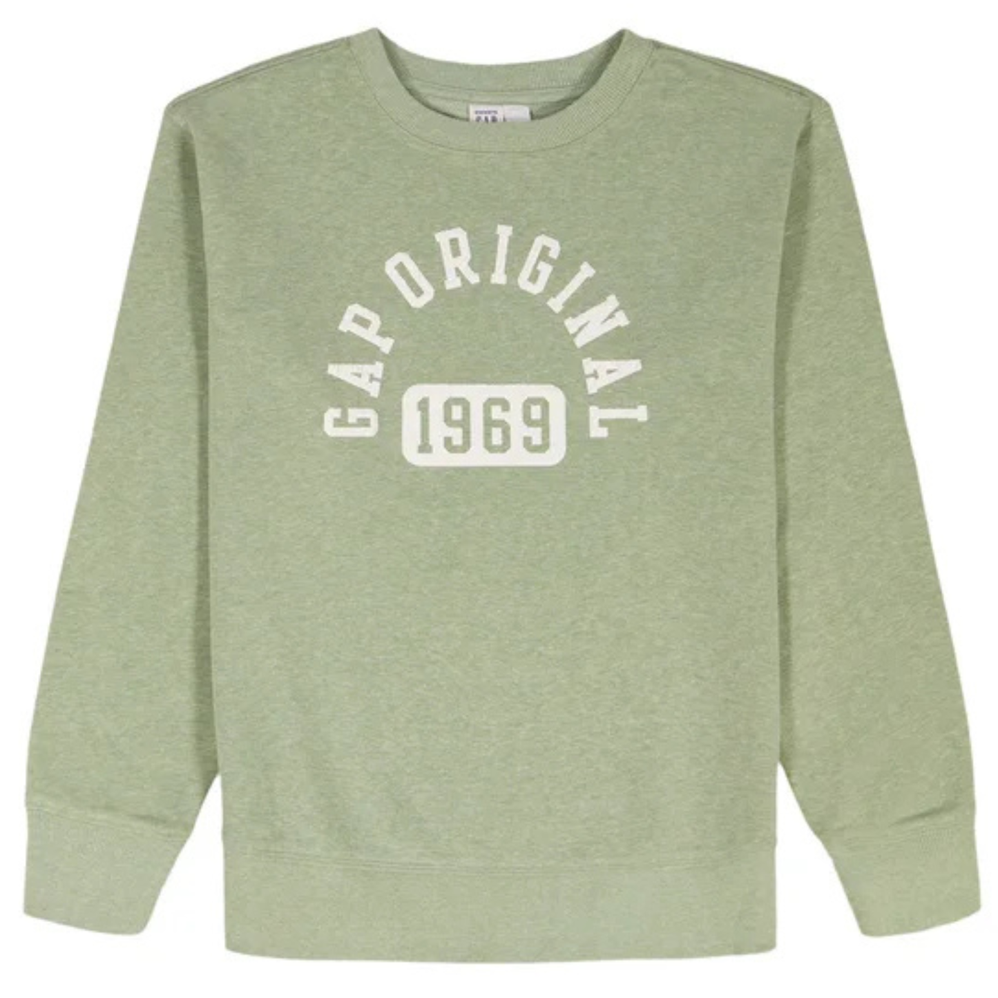 GAP KIDS - Chandail en Molleton Léger pour Garçon-Boys-Crewneck-Sweatshirt-Vert-Green-4541616-1990290