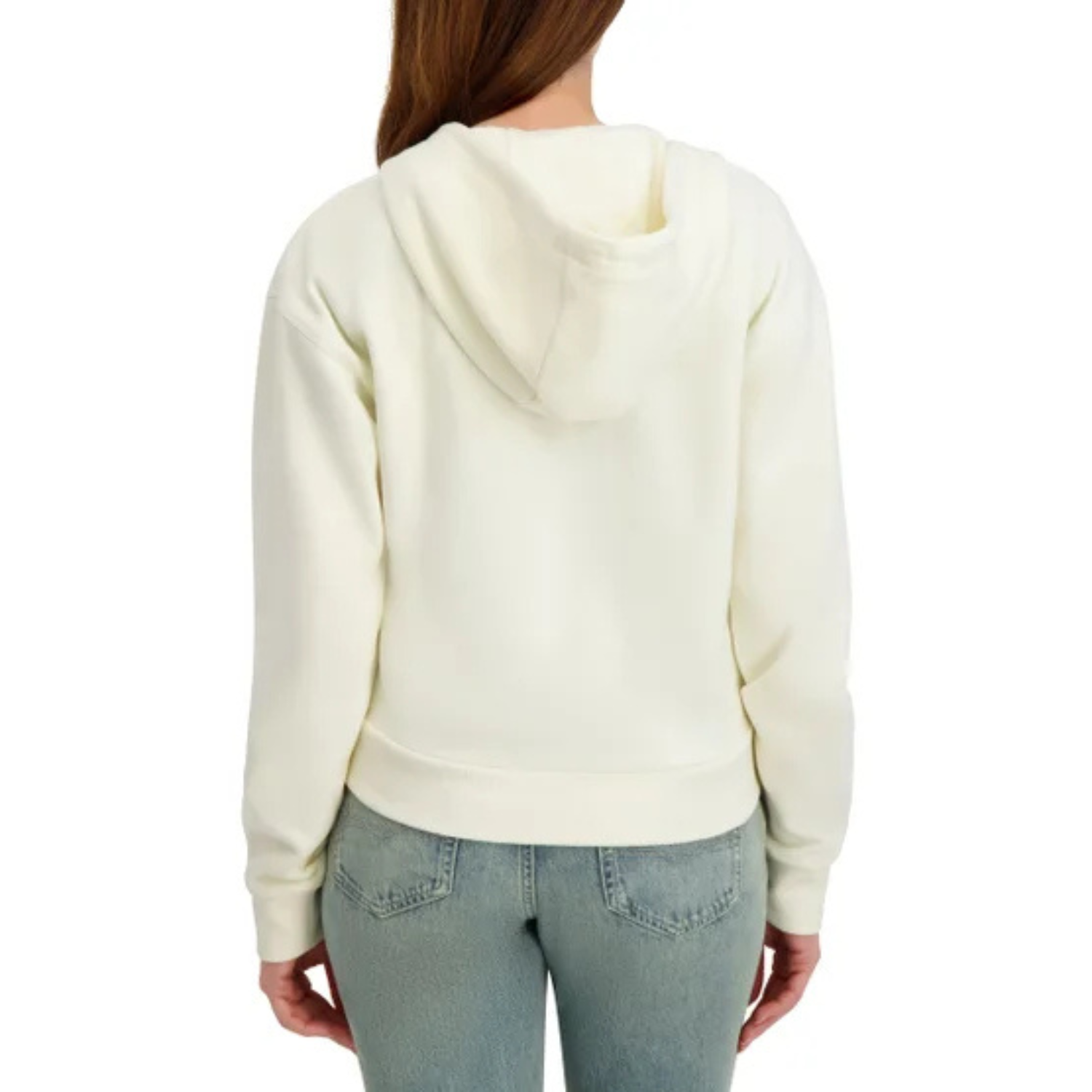 CONVERSE - Veste à Capuchon à Glissière pour Femme-Womens-Fll-Zip-Hoodie-Crème-Cream-1946137-1956622