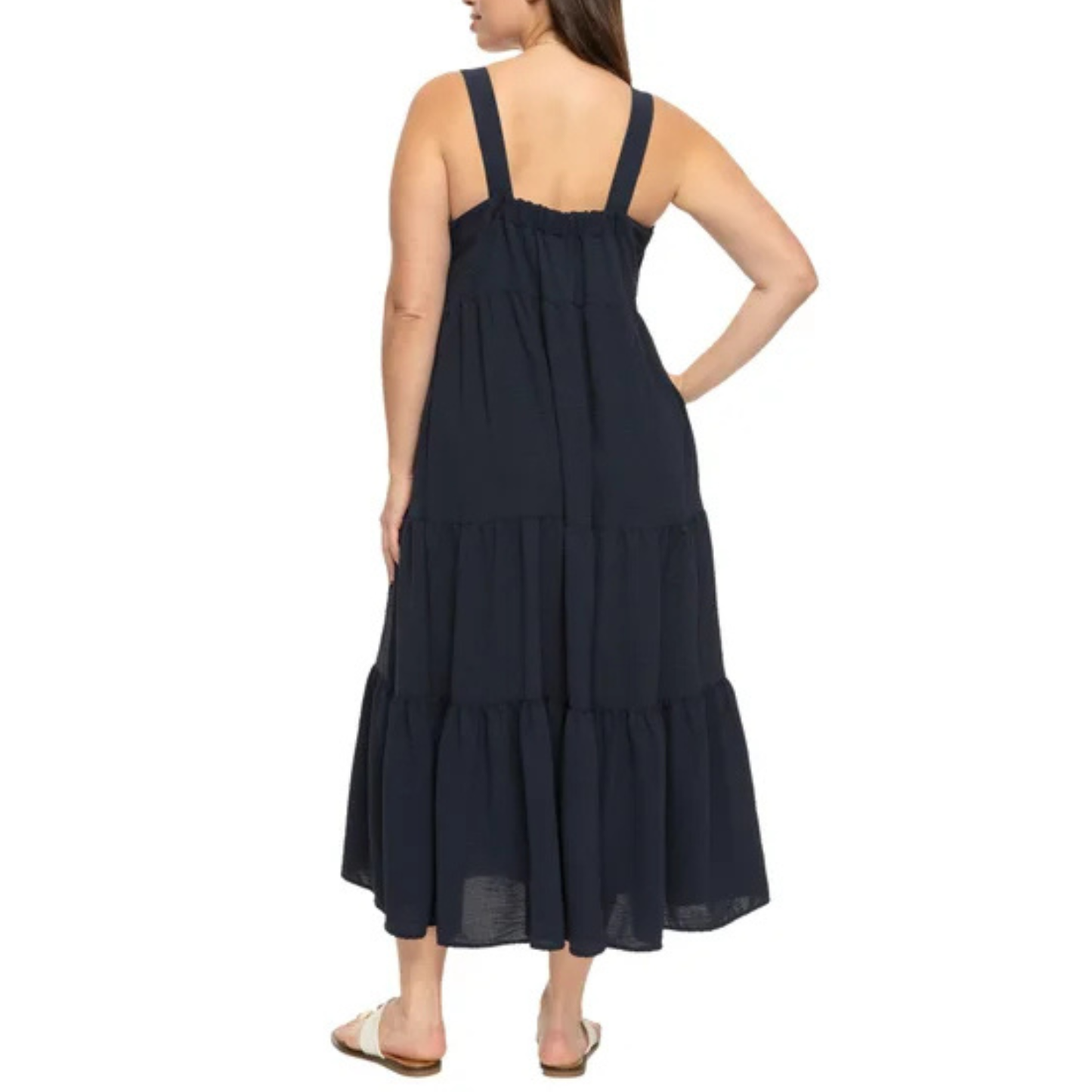 BLACK BOW - Robe Maxi pour Femme-Womens-Maxi-Dress-Marine-Navy-1988120-2004034