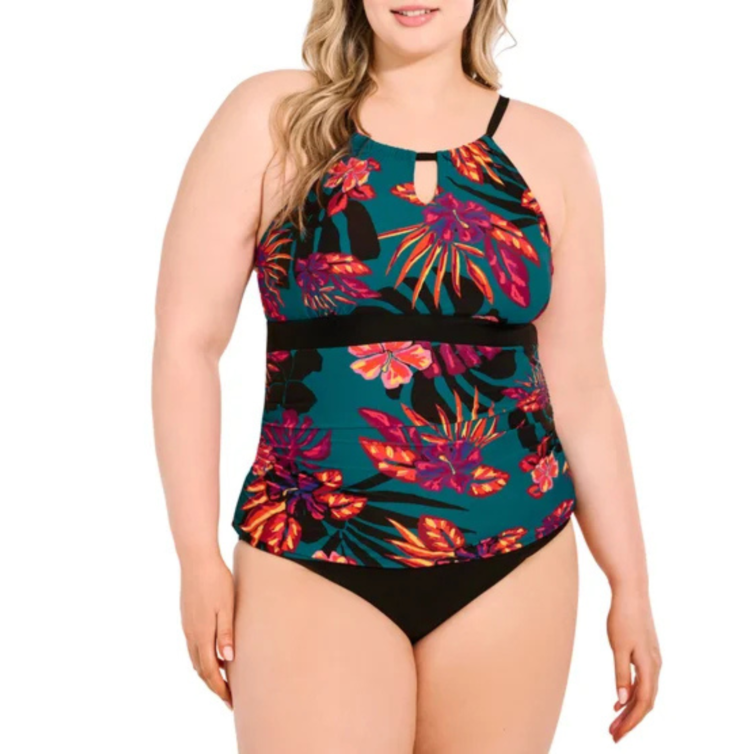 CHRISTINA - Haut de Maillot de Bain pour Femme-Womens-Tankini-Swim-Top-Vert-Green-1856366-1954198