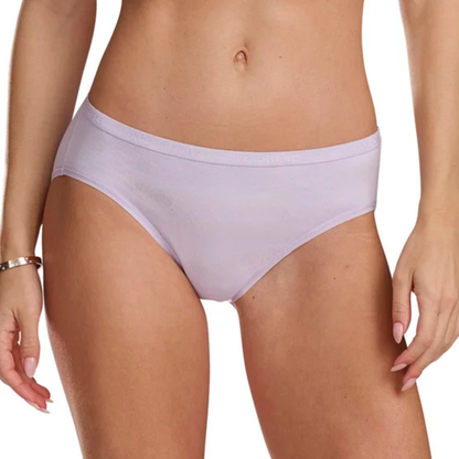 TOMMY HILFIGER - Paquet de 5 Culottes pour Femme-Womens-5-Pack-Classic-Bikini-Rose-Bleu-Pastel-Multi-Pink-Blue-1941418-1951154