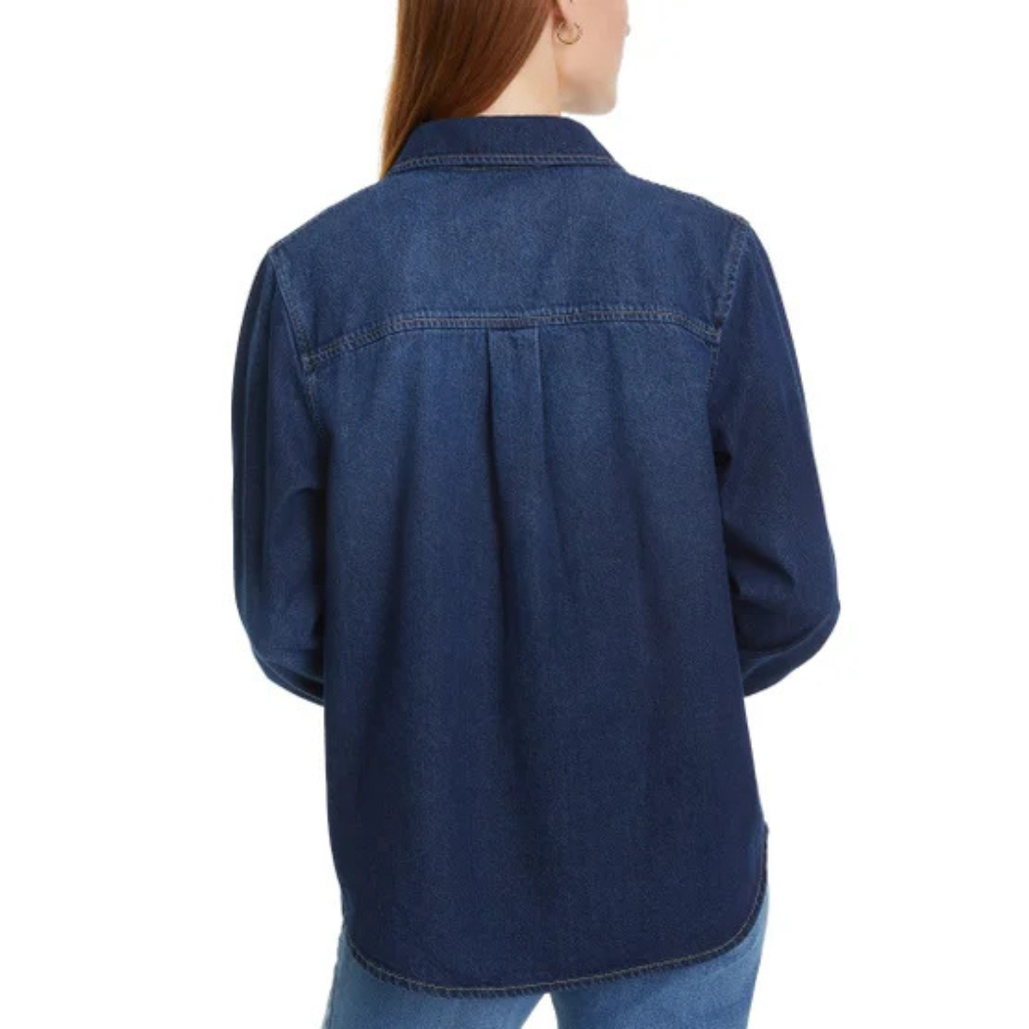 LUCKY BRAND - Chemise en Jeans pour Femme-Womens-Denim-Shirt-Bleu-Blue-1914050- 1926675