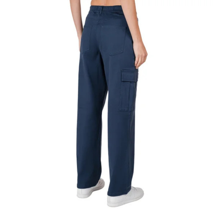 UNITED COLORS OF BENETTON - Pantalon Cargo pour Femme-Womens-cargo-pant-marine-Bleu-Navy-Blue-1879331-1888623