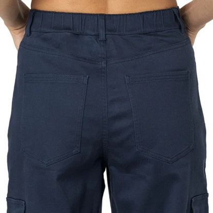 UNITED COLORS OF BENETTON - Pantalon Cargo pour Femme-Womens-cargo-pant-marine-Bleu-Navy-Blue-1879331-1888623
