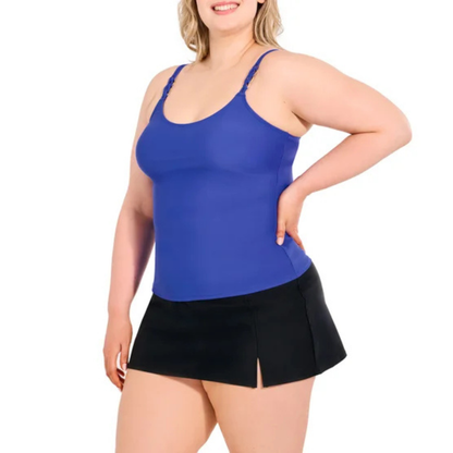 CHRISTINA - Haut de Maillot de Bain pour Femme-Womens-Tankini-Swim-Top-Bleu-Blue-1856369-1954149