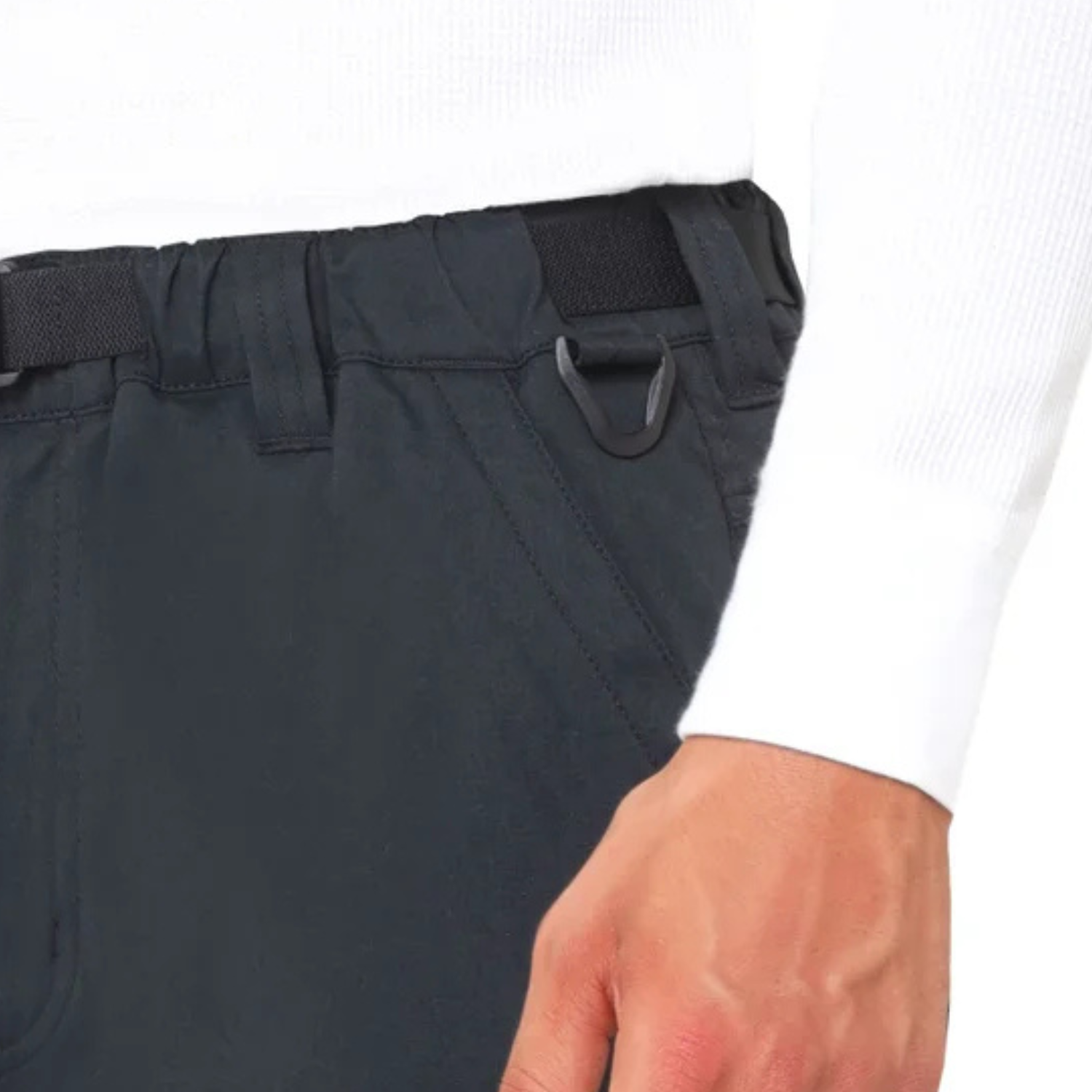 THE BC CLOTHING CO - Pantalon à Bas Amovible pour Homme-Mens-Convertible-Pant Noir-Black-375620-1972238