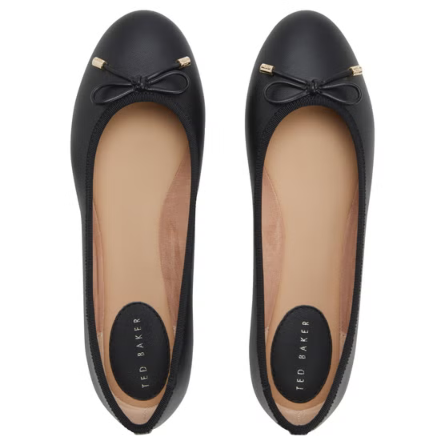 TED BAKER - Ballerine pour Femme-Womens-Ballerina-Flat-Noir-Black-1979808-1979810-1979809-1971588