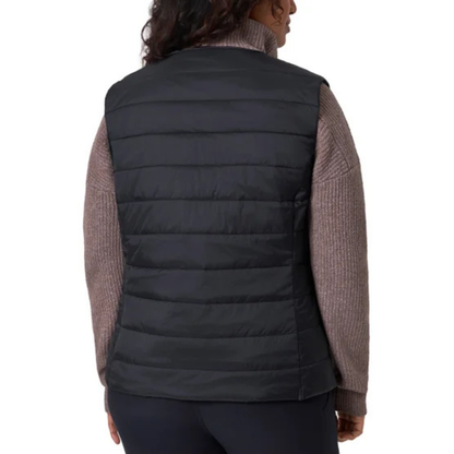 MONDETTA - Veste Sans Col pour Femme-Womens-Collarless-Vest-Noir-Black-1085500-1964489
