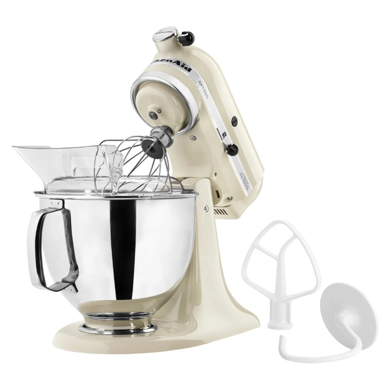 KITCHENAID - Batteur Sur Socle à Tête Inclinable 4,7 L-5-Quart-Tilt-Head-Stand-Mixer-Crème-Cream-2014143