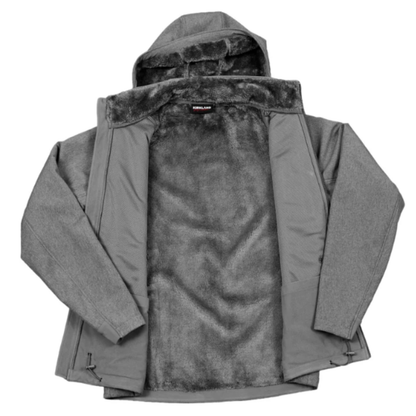 KIRKLAND SIGNATURE -  Manteau Coquille Souple pour Homme-Mens-Softshell-Jacket-Gris-Grey-1884001-1916168