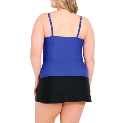 CHRISTINA - Haut de Maillot de Bain pour Femme-Womens-Tankini-Swim-Top-Bleu-Blue-1856369-1954149