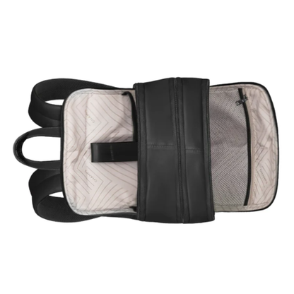 CHAMPS - Sac à Dos en Cuir-Leather-Backpack-Noir-Black-1968302