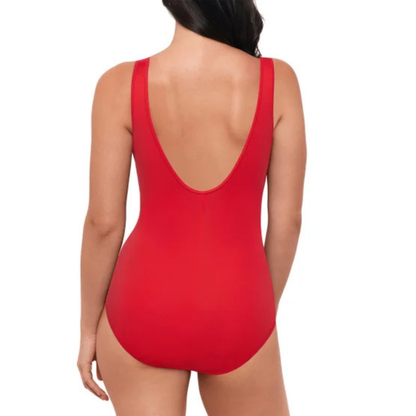 MIRADONNA BY MIRACLESUIT - Maillot de Bain pour Femme-Womens-One-piece-Swimsuit-Rouge-Red-8721602-1984192