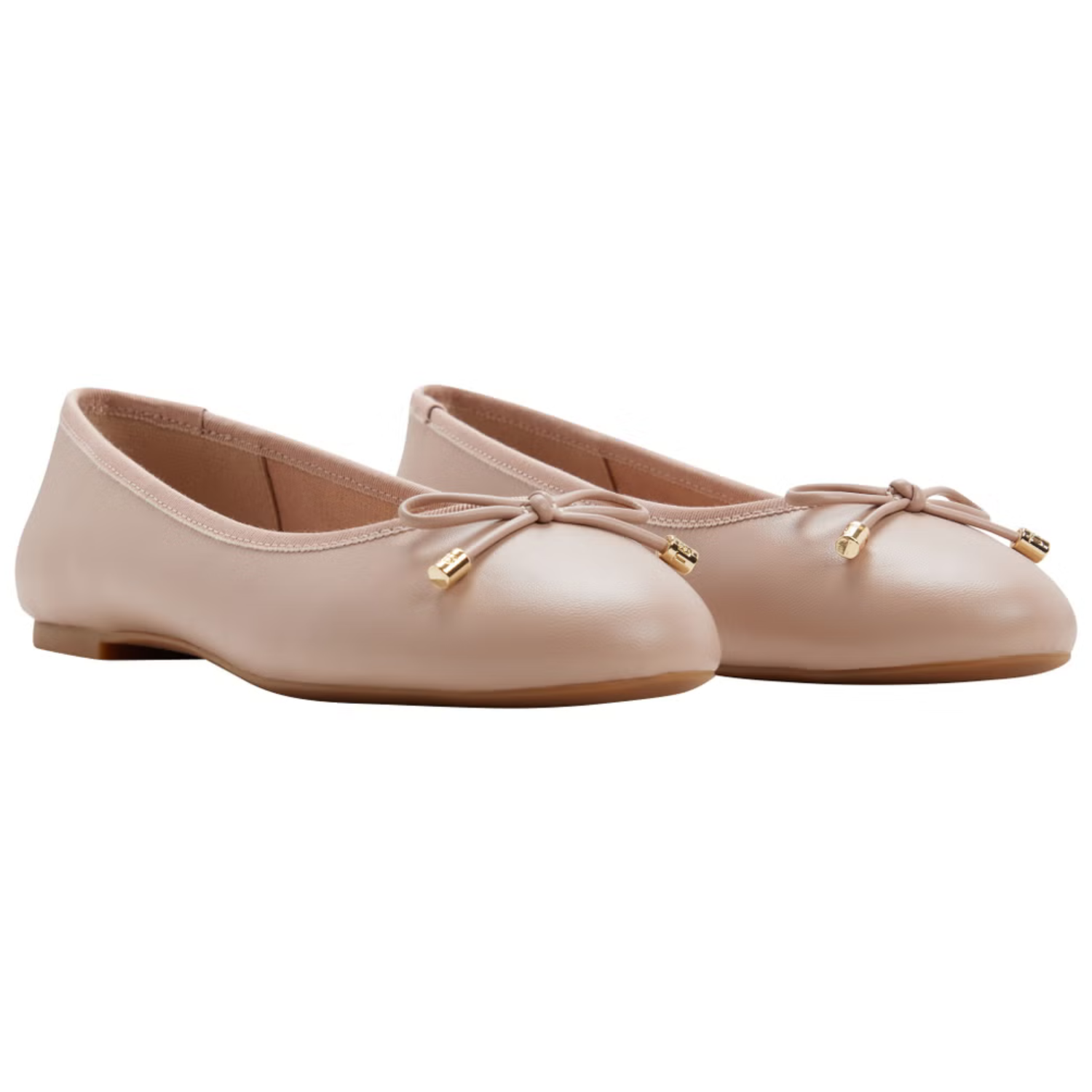 TED BAKER - Ballerine pour Femme-Womens-Ballerina-Flat-Beige-Rose-Pink-1979815-1971596