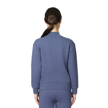 GAP KIDS - Chandail à Glissière 1/4 pour Fille-Girls-Fleece-1/4-Zip-Bleu-Blue-1737733- 1923615