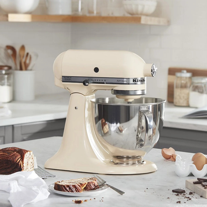 KITCHENAID - Batteur Sur Socle à Tête Inclinable 4,7 L-5-Quart-Tilt-Head-Stand-Mixer-Crème-Cream-2014143